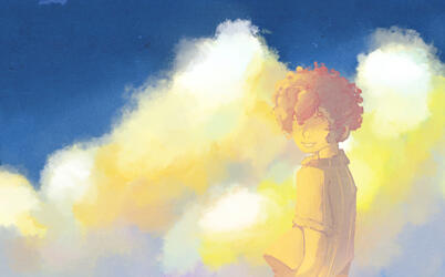 landscape + char