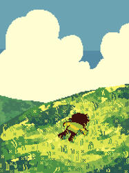 pixel landscape