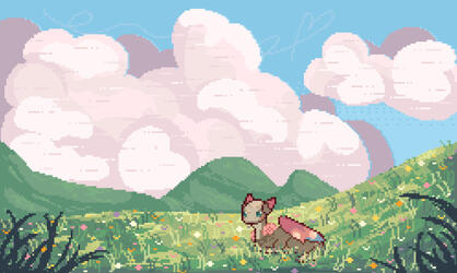 pixel landscape commission